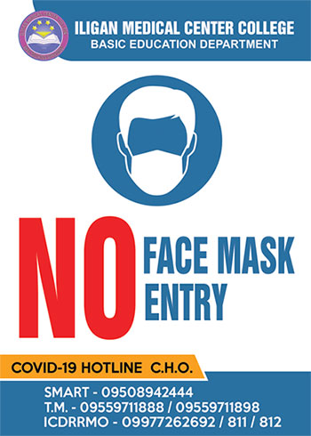 no facemask no entry